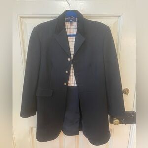 Ralph Lauren Women's Black Hunt Coat style Blazer